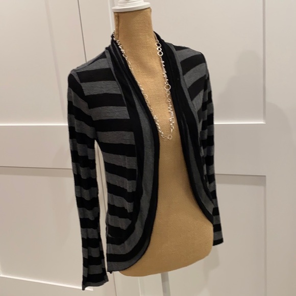 Forever 21 Sweaters - Forever 21 Stipe Cardigan